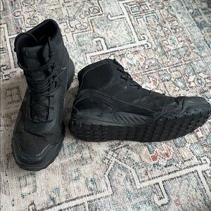 MEN'S SIZE 14 UNDER ARMOUR Valsetz Tactical Boots, Black| Work Boots